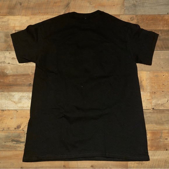 Spencer’s Halloween Smiley World China Market Dripping Skull Shirt Emo Scene Kid - Picture 5 of 5